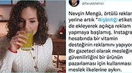 Nevşin Mengü'nün Bir Gazeteci Olarak Sosyal Medya Hesabından Reklam Alması Tartışma Yarattı