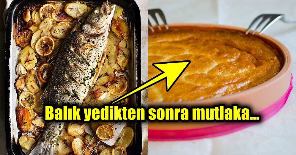 İster Evde İster Restoranda Balık Yedikten Sonra Üzerine Neden Tahin Helvası Yendiğini Biliyor musunuz?