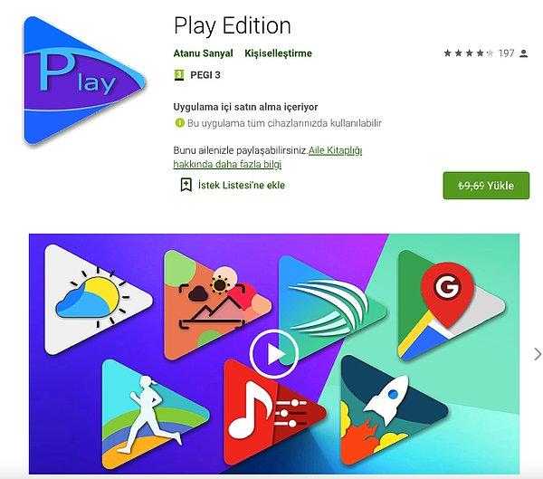 Play Edition (Ücretsiz – 6.49 TL)