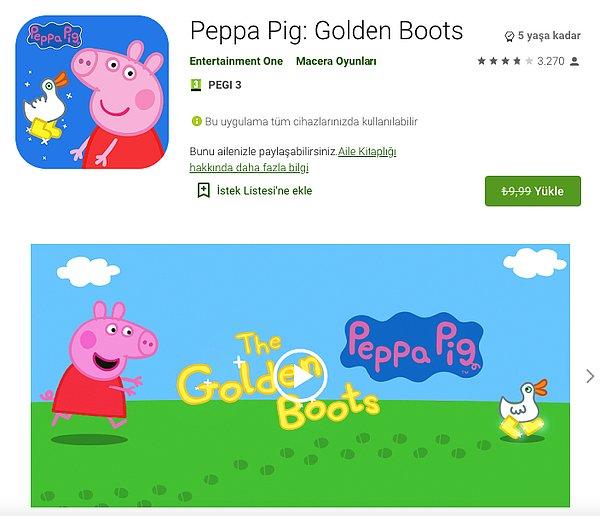 Peppa Pig: Golden Boots (Ücretsiz – 9.99 TL)