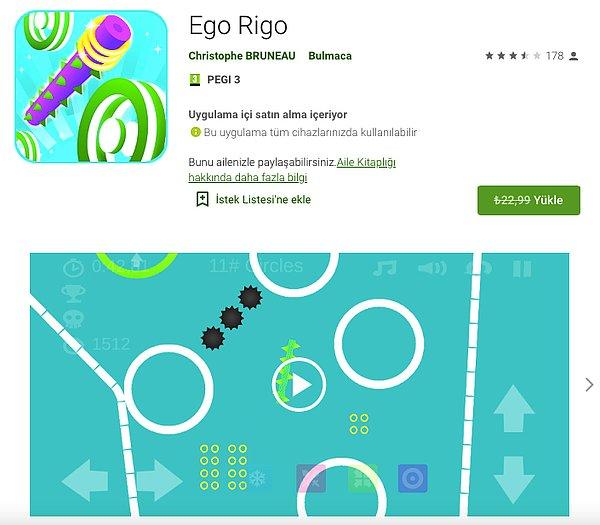 Ego Rigo (Ücretsiz – 22.99 TL)