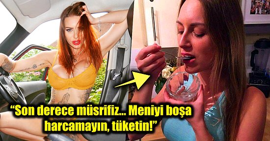 Mastürbasyon Yapan Erkeklere Spermlerini Boşa Harcayarak İsraf Etmemelerini Öneren OnlyFans Modeli Tracy Kiss