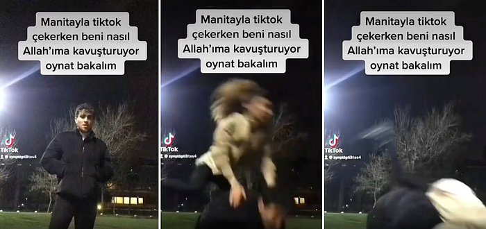 TikTok Videosu Çekerken Kız Arkadaşı Sırtına Atladığı Sırada Eğilerek Manitasını Allah'ına Kavuşturan Genç