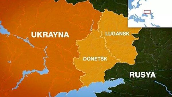Donbass'ın Haritadaki Yeri