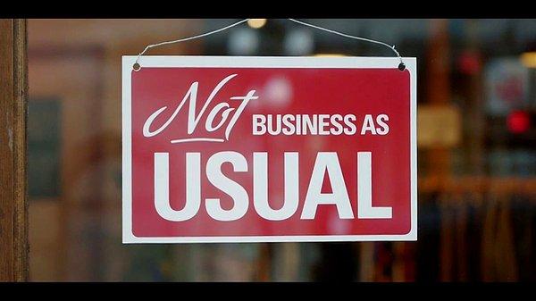 56. Not Business As Usual (2014)