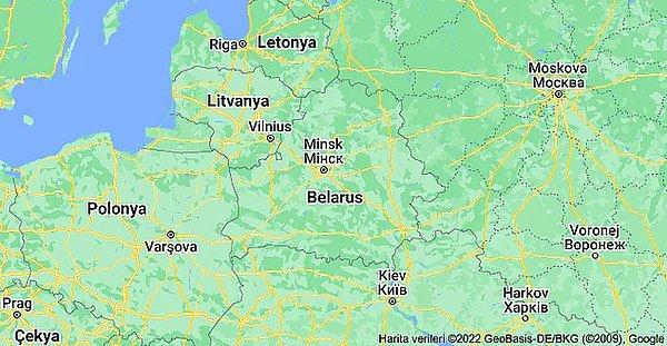 Belarus Nerede?