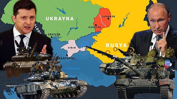 Tüm dünyanın gözü 21. yüzyılda hala sorunlarını silahla çözmeye çalışan Rusya-Ukrayna savaşında.