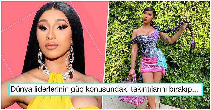 Rusya ve Ukrayna Arasındaki Krize Daha Fazla Sessiz Kalamayan Rapçi Cardi B Dünya Liderlerine Ağzını Açtı!