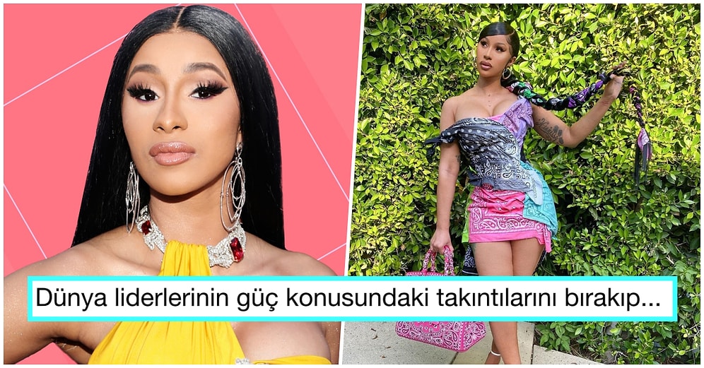 Rusya ve Ukrayna Arasındaki Krize Daha Fazla Sessiz Kalamayan Rapçi Cardi B Dünya Liderlerine Ağzını Açtı!