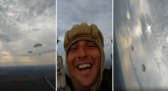 PUBG Gibi: Rus Ordusundan Bir Askerin Kiev'e Paraşütle İndiğini İddia Eden Görüntüler TikTok'ta Viral Oldu