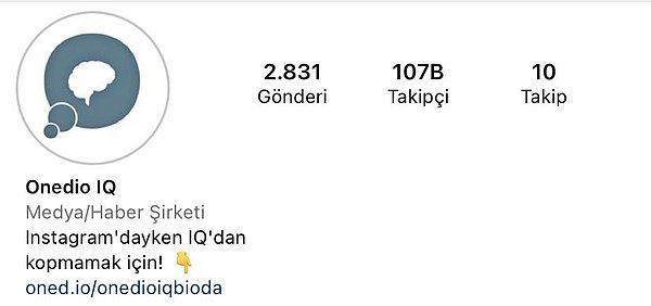 📱 Onedio IQ Instagram hesabımızı takip etmeyi unutmayın!