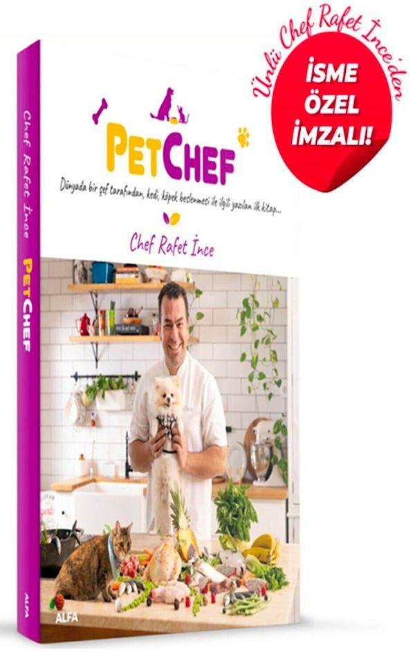 6. Dostuna nefis yemekler yapmak isteyenlere Pet Chef kedi köpek beslenme kitabı...