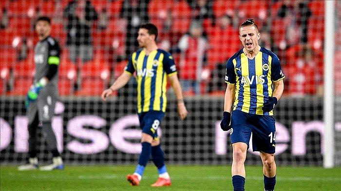 Slavia Prag'a 3-2 Yenilen Fenerbahçe Avrupa'ya Veda Etti