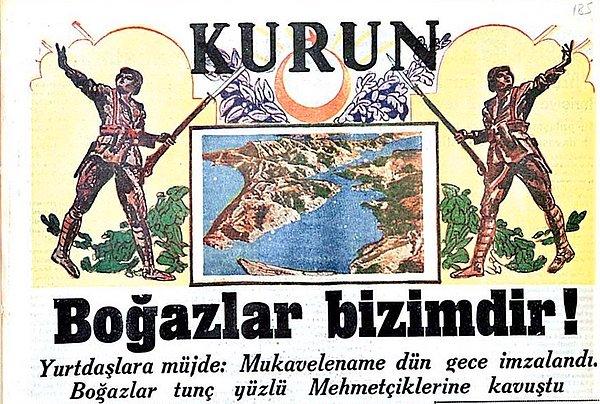 Türkiye bu dönemde Lozan'dan kalan son mesele olan Boğazlar'a ağırlık verir. 1936'da imzalanan Montreux Sözleşmesi sonrası boğazlarda kurulan Türk egemenliği, Türkiye'nin uluslararası ilişkilerde ağırlığını arttırır.