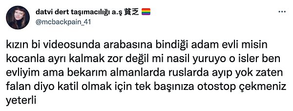 Başka bir canlı, bir kadın hakkında endişelenmediğimiz zamanlar gelecek mi çok merak ediyorum.