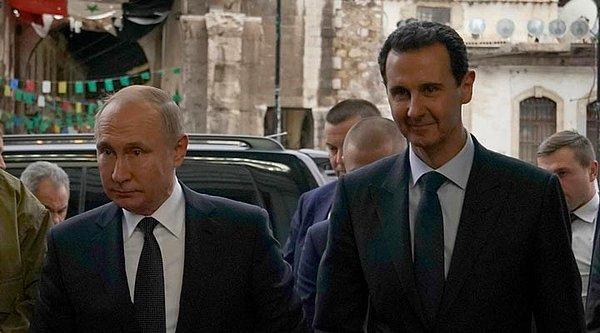 15.05 | Esad'dan Putin'e destek telefonu