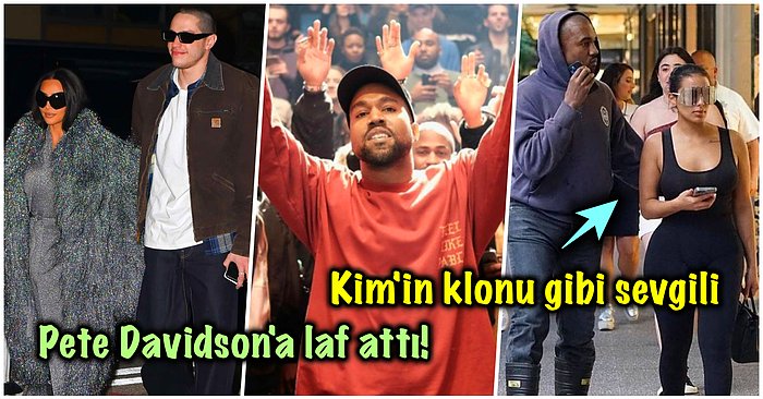 Eski Eşi Kim Kardashian'ın Yeni İlişkini Asla Kabullenemeyip Derdo Olan Kanye West Tuhaflıklarına Devam Ediyor