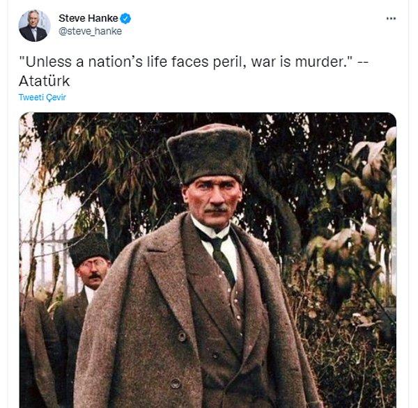 Atatürk’ün sözlerini sık sık Twitter hesabınızda paylaşıyorsunuz. Size göre Atatürk kimdir?