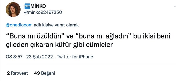 6. Evet arkadaşlar, buna üzülüp ağlıyoruz. Var mı sorunu olan?