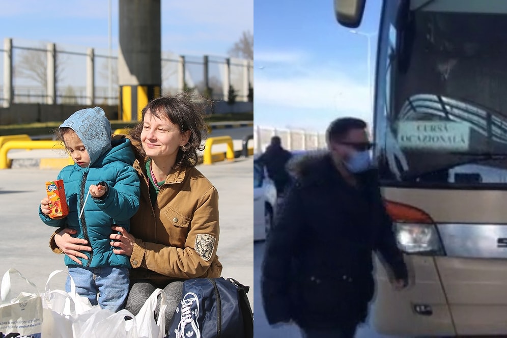 Ukrayna'dan Tahliye Edilen İlk Türk Kafilesi Edirne'ye Geldi