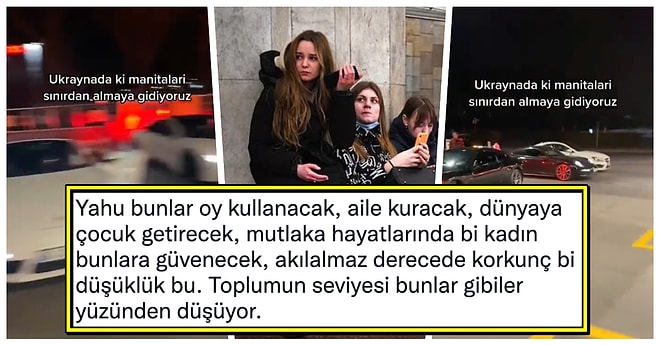 Lüks Araçlarıyla Ukraynalı Kadınları Almaya Gittiklerini Paylaşan Kullanıcı Sosyal Medyada Tepki Çekti