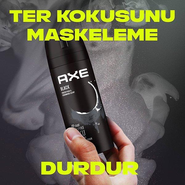 10. Axe Black Erkek Deodorant