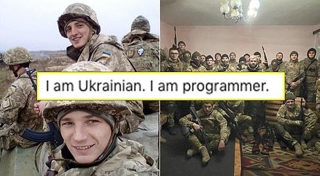 LinkedIn'de Paylaştılar! Yazılımcılardan CEO'lara Ellerindeki Silahlarla Ruslarla Savaşa Koşan Ukraynalılar