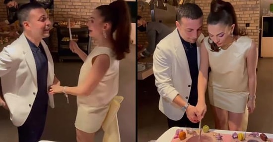 Demet Özdemir Doğum Gününde Giydiği Derin Sırt Dekolteli Elbisesiyle Sosyal Medyayı Salladı!