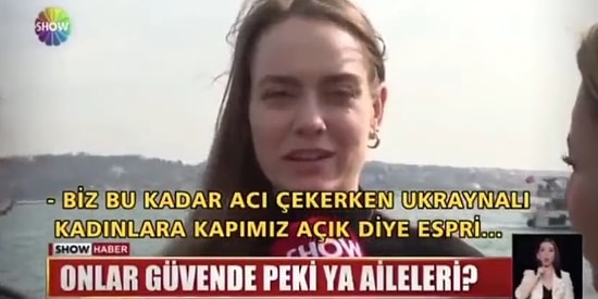 Bu da Bizim Ayıbımız: 'Ukraynalı Mültecileri Ülkemize Bekliyoruz' Diyen Türklere Sitem Eden Ukraynalı Kadın