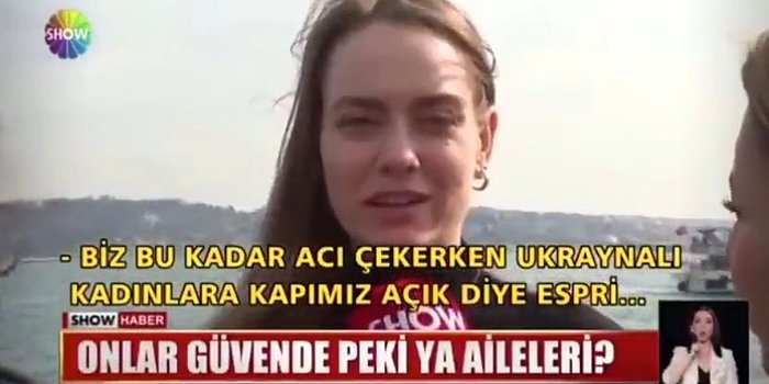 Bu da Bizim Ayıbımız: 'Ukraynalı Mültecileri Ülkemize Bekliyoruz' Diyen Türklere Sitem Eden Ukraynalı Kadın