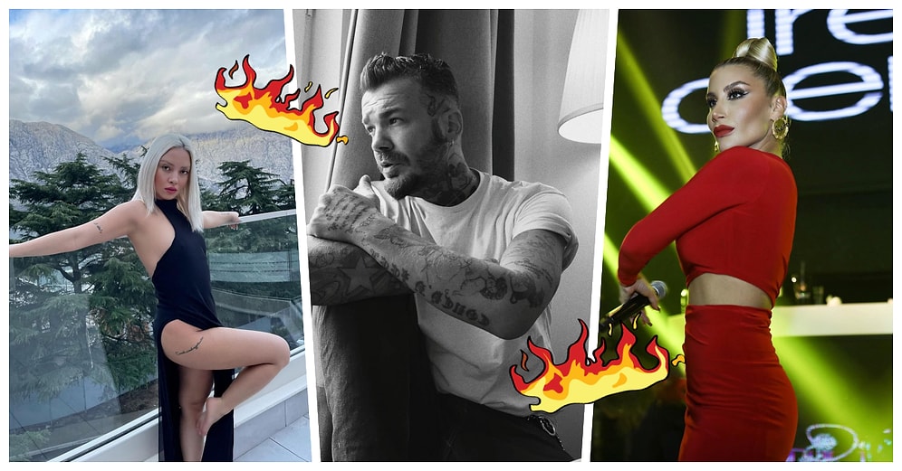 Hafta Boyunca Yaptıkları Sıcak Paylaşımlarla Ülke Genelinde Havaların Isınmasına Sebep Olan Ünlüler