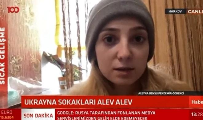 Ukrayna'da Yaşayan Türk Öğrenci: 'Eğer Tahliye Edilmeyeceksek Evde Oturup Ölmek Yerine Sokağa Çıkar Savaşırım'