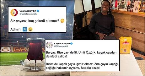 Galatasaray Rizespor Maçından Sonra Başlayan 'Kaçak Çay' Polemiğine Sosyal Medyadan Gelen Tepkiler