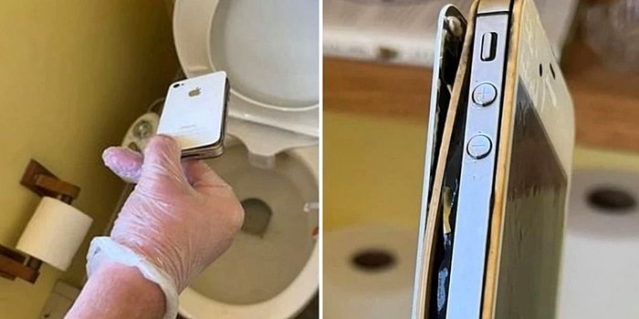 Acaba Çalışıyor mu? Kaybolan iPhone, 10 Yıl Sonra Klozetten Çıktı!