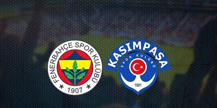 Kasımpaşa- Fenerbahçe Maçı Ne Zaman, Saat Kaçta? Hangi Kanalda Yayınlanacak? Muhtemel 11’ler…