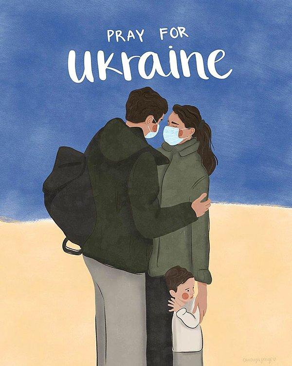 11. Ukrayna'da yaşayan tüm ailelerin yakın zamanda barış ve huzura kavuşmasını dileyerek...