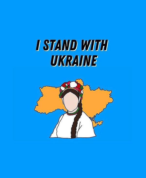 18. "Ukrayna'nın yanındayım!"