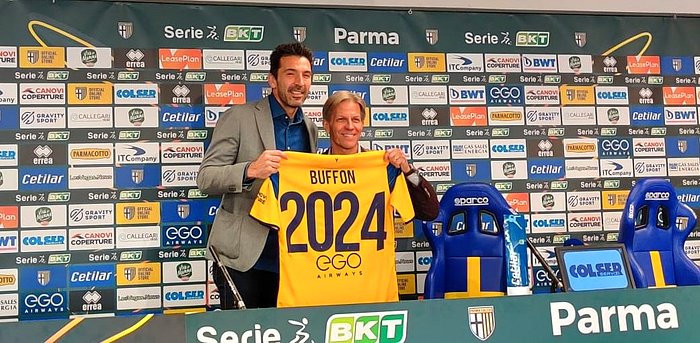 44 Yaşındaki Efsane Kaleci Gianluigi Buffon Parma ile Sözleşmesini 2024 Yılına Kadar Uzattı