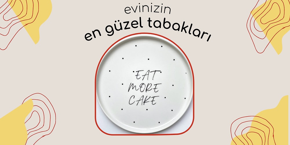 Tabak Çanak Meraklısı Birçok İnsanın Hoşuna Gidecek Mesajlar İçeren Minimal Tabak ve Kaseler