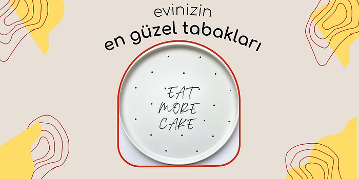 Tabak Çanak Meraklısı Birçok İnsanın Hoşuna Gidecek Mesajlar İçeren Minimal Tabak ve Kaseler