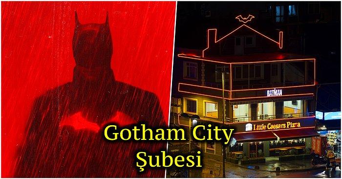 Batman Hayranları Buraya! Little Caesars’ın Gotham City Konseptinde Tasarlanan Şubesini Mutlaka Görmelisiniz!