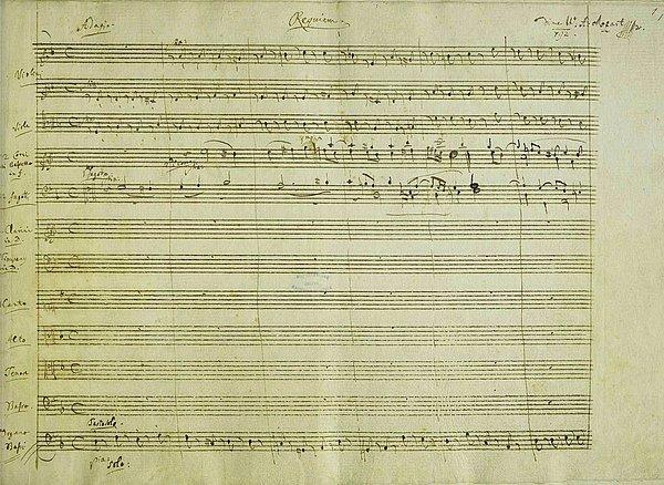 6. Requiem (1791) – Wolfgang Amadeus Mozart