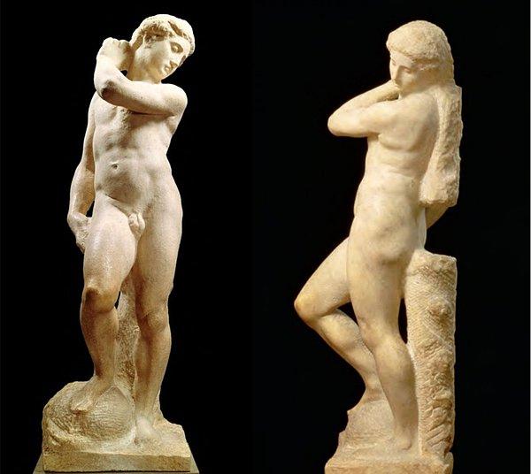 9. David - Apollo Heykeli (1530) - Michelangelo