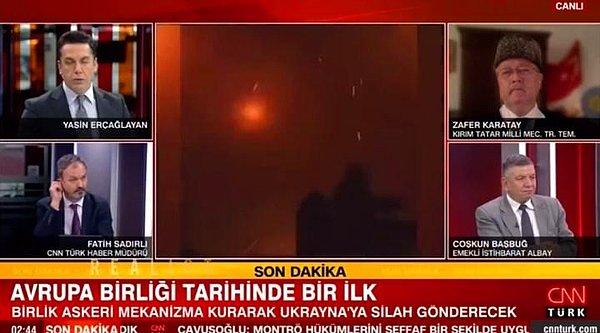 11. CNN Türk'ün canlı yayında Rusya-Ukrayna krizine ilişkin 'Geceye dair sıcak bir görüntü' diye servis ettiği görüntülerin, bir Twitter kullanıcısı tarafından 16 Ocak'ta paylaşılan oyun videosu olduğu ortaya çıktı.