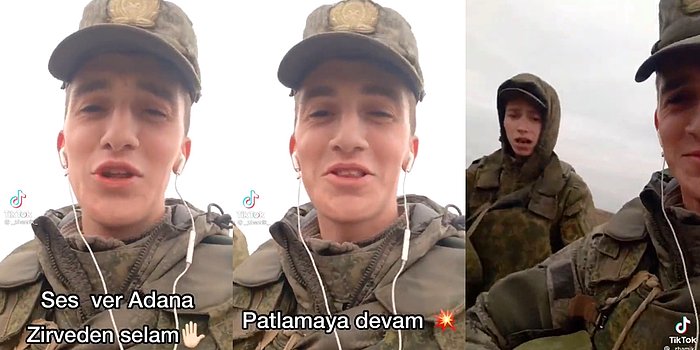 Ukrayna'yı İşgal Eden Rus Askerlerinin 'Ses Ver Adana Zirveden Selam' Şarkısını Söylediği İddia Edildi