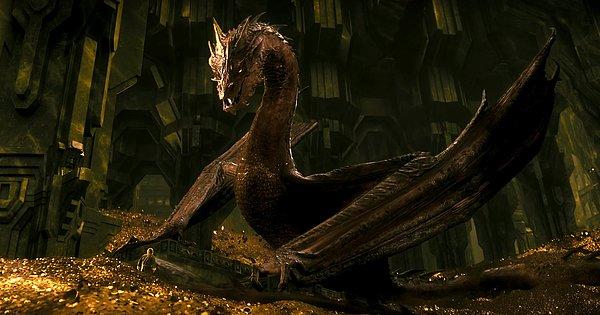 5. The Hobbit: The Desolation Of Smaug dragon-Hobbit: Smaug'un Çorak Toprakları (2013)