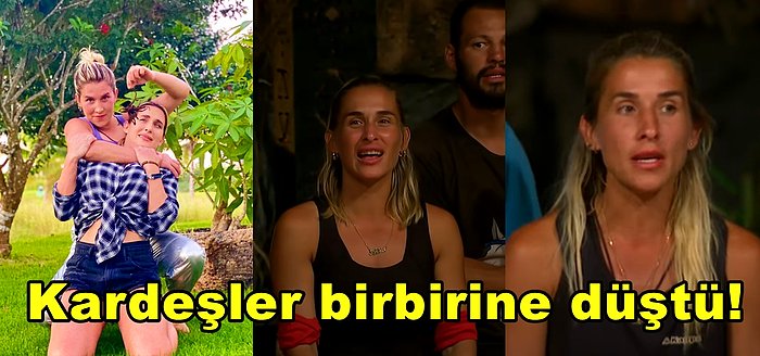 Survivor'ın Rakip İkizleri Seda Ocak ve Sema Aydemir Arasındaki Gerilim Ada Konseyinde Gündem Oldu