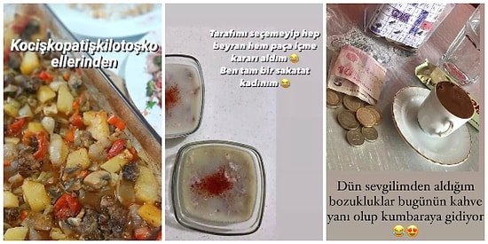 Yiyecek Fotoğrafı Paylaşırken Üstüne Eklediği Değişik Açıklamalarla Şaşkına Çeviren Kişiler