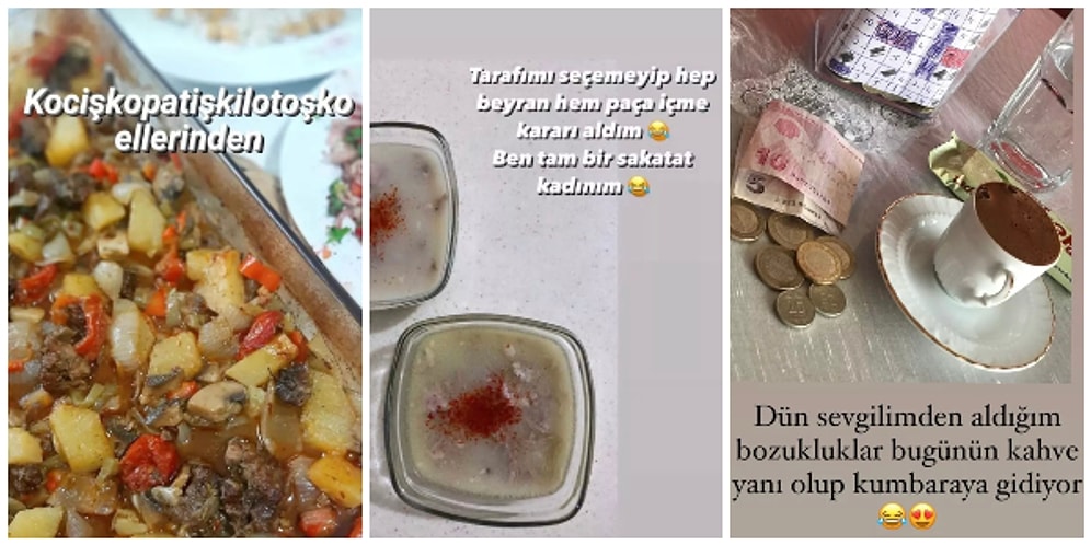 Yiyecek Fotoğrafı Paylaşırken Üstüne Eklediği Değişik Açıklamalarla Şaşkına Çeviren Kişiler