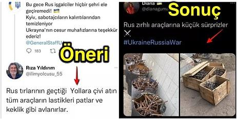 Türk Zekâsı Derler Buna! Rusya'nın Bombaladığı Ukrayna'ya Twitter'dan Savaş Taktikleri Veren Yaratıcı Kişiler